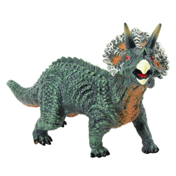 GizmoVine Jumbo Dinosaur 12 Inch Triceratops Educational Figurine for Kids - Image 1