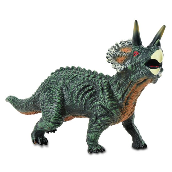 GizmoVine Jumbo Dinosaur 12 Inch Triceratops Educational Figurine for Kids - Image 2