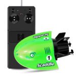 GizmoVine T08 Remote Control Submarine RC Rechargeable for Pools and Ponds, Green - Image 2