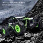 Gizmovine HQ01 Remote Control Car, 1:14 Large Size High Speed Racing Off Road RC Cars with 2 Rechargeable Batteries, Waterproof RC Monster Trucks Electric Toy Vehicle Drift Car for Boys Teens Adults, Green - Image 9