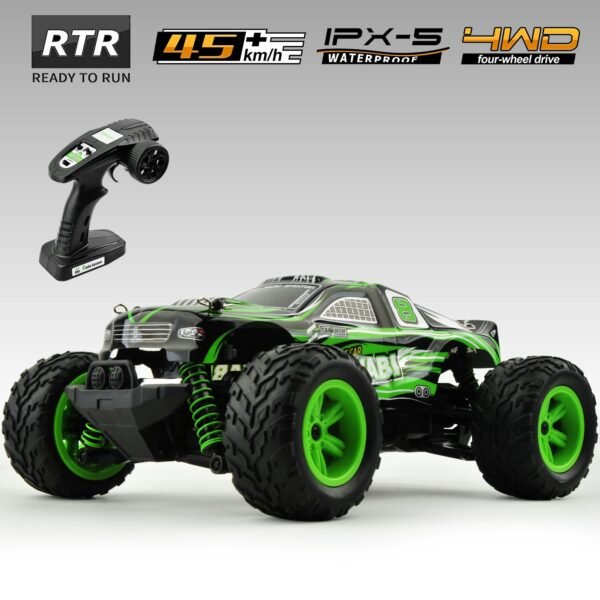 GizmoVine Remote Control Car Hobbyist 4x4 FY15 RC Truck, [1:16 Scale 45 Km/h High Speed IPX-5 Water Resist] Off Road Racing Electric 4WD Monster Truck Toy Vehicle with Rechargeable Batteries for Adult Boys - Image 1