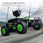 Gizmovine HQ02 Wify Remote Control Car with Camera, High Speed Racing Off-Road RC Cars with 2 Rechargeable Batteries, Waterproof RC Monster Trucks Buggy Vehicle Electric Toy Cars for All Kids Boy, Green - Image 7