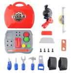 GizmoVine Workbench and Construction Toy Tool Kit, 19 PCs Toddler Pretend Play Tool Box - Image 4