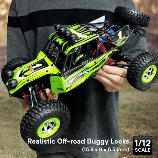 Gizmovine FY03 RTR Hobby Rc Cars 1:12 Scale Large Remote Control Car 2.4G 4WD High Speed 30 MPH+ Rc Trucks 4x4 Off Road Waterproof Toys - Image 3