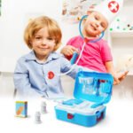 GizmoVine 17 pcs Doctor Kit for Kids, Gifts for Boys Girls, Realistic Pretend Medical Kit Toys - Image 8