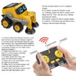 GizmoVine Remote Control Robot Sweeper, Construction Truck Toy Set - Image 6