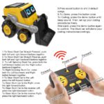 GizmoVine Remote Control Robot Bulldozer Construction Truck Toy Set - Image 6