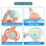 GizmoVine Magnetic Fishing Bathtub Toys, Bathroom Water Toys for Kids Baby and Toddlers - Image 8