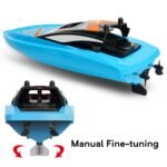 GizmoVine T04 Remote Control Boats for Pools and Lakes, 2.4GHz High Speed RC Boats for Kids, Adventure Racing Boat Toys for Boys, Blue - Image 6