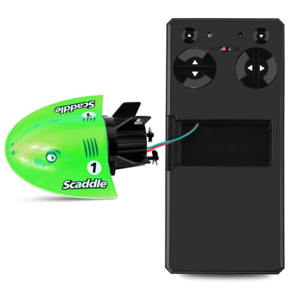 GizmoVine T08 Remote Control Submarine RC Rechargeable for Pools and Ponds, Green - Image 5