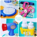 GizmoVine Dog Grooming Doctor Kit, Puppy Carrier Pretend Play Set - Image 7