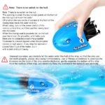 GizmoVine T08 Remote Control Submarine RC Rechargeable for Pools and Ponds, Blue - Image 7