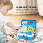 GizmoVine 17 pcs Doctor Kit for Kids, Gifts for Boys Girls, Realistic Pretend Medical Kit Toys - Image 11