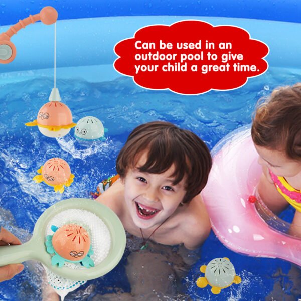 GizmoVine Magnetic Fishing Bathtub Toys, Bathroom Water Toys for Kids Baby and Toddlers - Image 11
