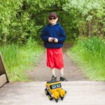 GizmoVine Remote Control Robot Drillor, Construction Toy Set - Image 9