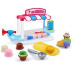 Gizmovine Ice Cream Pretend Toys Set 31pcs Pretend School Playset Food Truck Ice Cream Cart Toys for Kids Boys Girls - Image 8