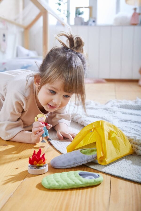 Little Friends Camping Trip Play Set with Sleeping Bags - Image 4