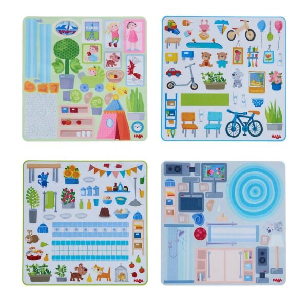 Little Friends Town Villa Decorative Decals - Image 1
