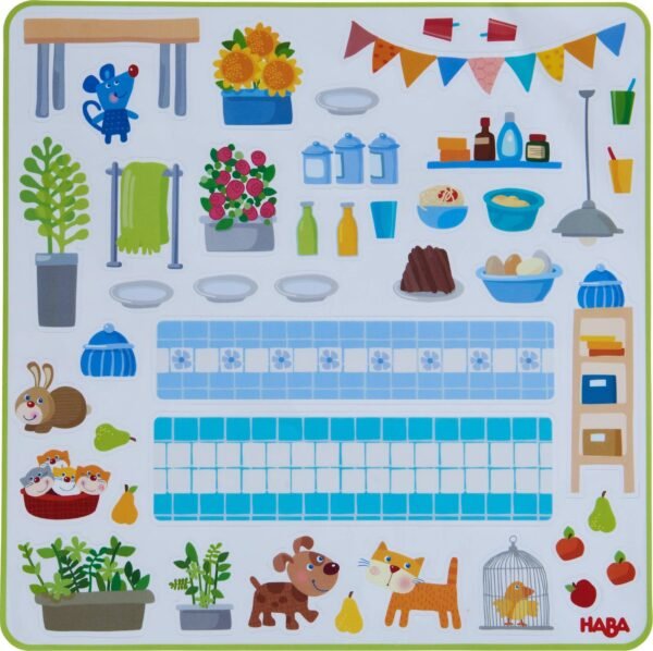 Little Friends Town Villa Decorative Decals - Image 4