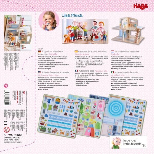 Little Friends Town Villa Decorative Decals - Image 6