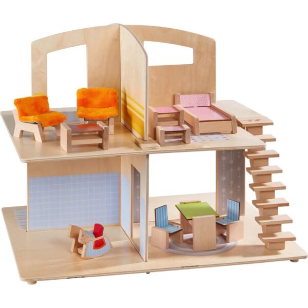 Little Friends Dollhouse Town Villa with Furniture - Image 1