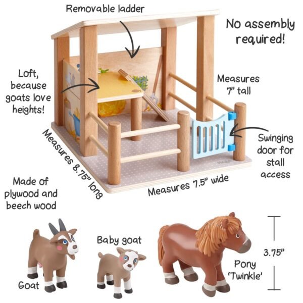Little Friends Petting Zoo with Farm Animals - Image 7