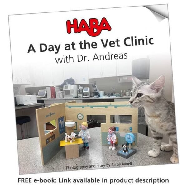 Little Friends Vet Clinic Play Set with Rebecca Doll - Image 8