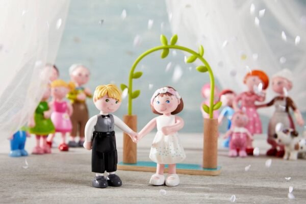 Little Friends Bride & Groom Wedding Play Set - Image 2