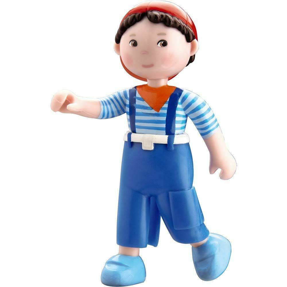 haba-little-friend-people-little-friends-matze-doll-with-red-hat-28750680817762.jpg Little Friends Matze Doll - Image 1