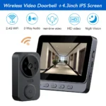 Wireless wireless smart video doorbell,Wireless intercom,Real-time notification,Two-way HD camera,Night vision monitor HD camera
