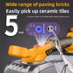Tile Tiling Machine 5 Gears High Loading Capacity Wall Floor Tile Laying Vibrating Tool Fit Dewalt 20V Battery(No Battery） - Image 2