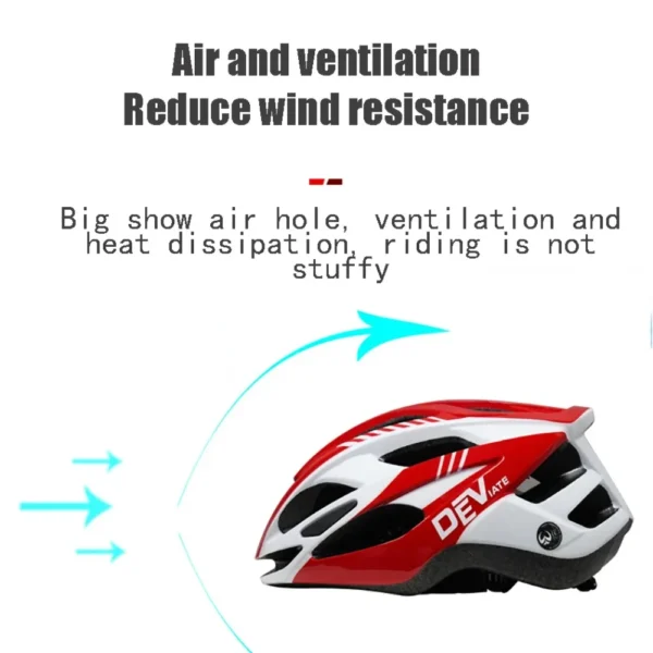 DEV Mountain Road Bike Helmet Large 19cm Width Sports Racing Riding Cycling Helmet Ultralight Casco Ciclismo MTB Bicycle Helmet - Image 2