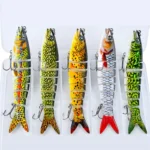 New Sinking Wobblers Multi Joint Fishing Lures Jointed Crankbait Swimbait Segment Hard Artificial Baits For Fishing Tackle Lures - Image 6