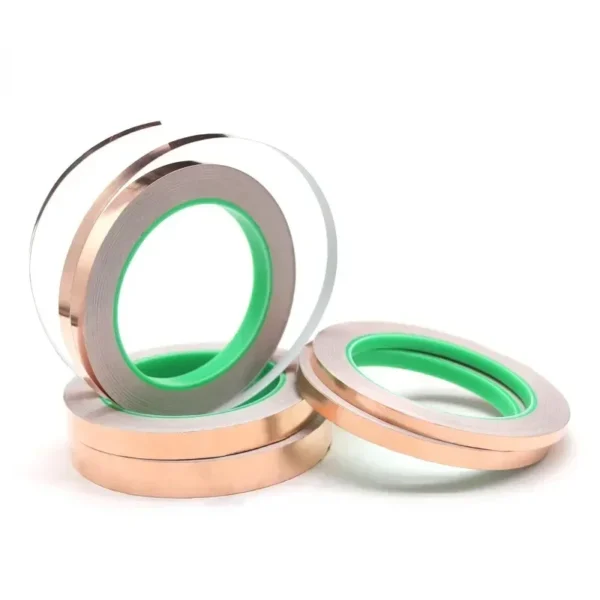 Length 20M Adhesive Conductive Copper Foil Tape 5/6/8/10/15/20/25/30/35/40/45/50mm Single/Double Sided Conduct Copper Foil Tapes - Image 4