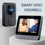 Wireless wireless smart video doorbell,Wireless intercom,Real-time notification,Two-way HD camera,Night vision monitor HD camera - Image 2
