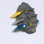 6pcs Metal Lure Bionic Insect With Spoon Spinner Propeller Sequins Insect Bait Bug Worm Flies Lure Fishing Trout Bass Lures - Image 4