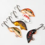 Artificial Fishing Lures with Treble Hooks Walleye Gear Swimbait Crankbait Bionic Shrimp Lures Fishing Tools for Pike Bass Trout - Image 3