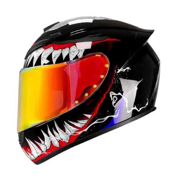 DOT Unisex Motorcycle Helmet Full Helmet Safety Modular Flip Helm Helmet Outdoor Flip Up Riding Casco Moto Capacetes Helmets - Image 3