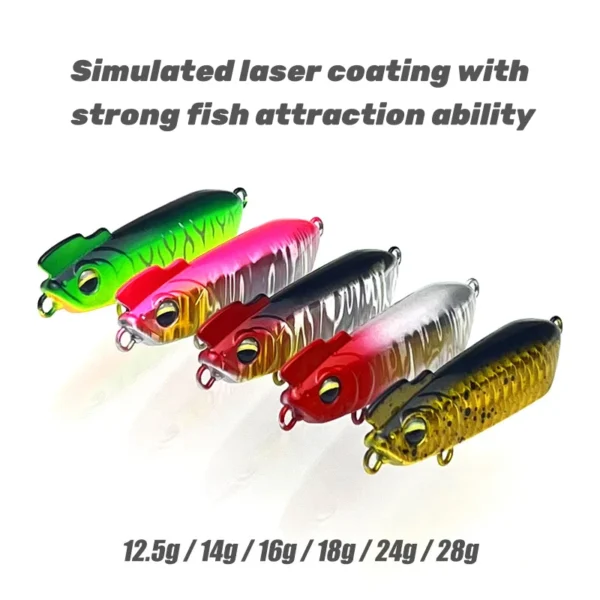 Trembling Sinking Pencil 12.5g-28g Fishing Lure Weight System Lure Treble Groove Hooks Swimming Wobbler Tackle Artificial Baits - Image 3