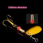 10pcs/Set Crankbaits Fishing Spinner Fishing Lures Wobblers Metal Sequin Trout Spoon With Hooks for Carp Artificial Fishing Bait - Image 6