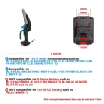 6 Inch Electric Chain Saw Handheld Portable Chainsaw Tree Wood Cutter Pruning Garden Power Tool Compatible Makita 18V No Battery - Image 5