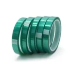 PET Film Tape 3 5 10 15 20 25 30 40 50 60 80 100mm Green High Temperature Heat Resistant PCB SMT Plating Insulation Protection - Image 4