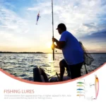 Laser 3D Eyes Bionic Minnow Fishing Lure Artificial Hard Bait with Feather Treble Hooks Simulated Bait for Freshwater Perch Fish - Image 6