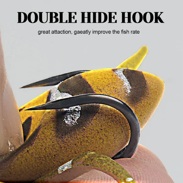 Floating Fishing Lures Artificial Spider Soft Bait Mini Bionic Topwater Fishing Lure with Barbed Hook for Bass Pike Trout Tackle - Image 3