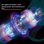 Brushless Electric Pruning Shears Garden Tool Pruner Cordless Electric Garden Scissors With LED Display Fit Makita 18V Battery - Image 2