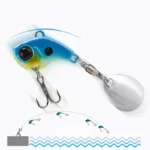Fishing Lure Kit Metal Artificial Sinking Lures Hard Tail Spinners Fishing Lure Rotating Spinner Spoons Crankbait Fishing Tackle - Image 5