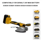 Tile Tiling Machine 8 Gears High Loading Capacity Wall Floor Tile Laying Vibrating Tool Fit Dewalt 18V Battery(No Battery) - Image 5