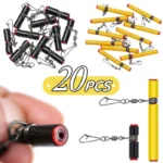 Plastic Head Swivel Sea Fishing Balance Strong Pin Hooker Skewer Hook Holder Anti-Winding Tackle Sinker Slides Fishing Accessory