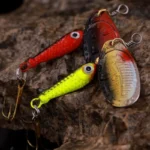 Artificial Hard Bait Rotating Metal Spinner Fishing Lure Bionic Rotating Sequin Fishing Baits for Bass Trout Pike Fishing Tackle - Image 2