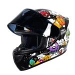 DOT Motorcycle Helmet cruise retro Motocross Full Face Helmet men and women four seasons Helmet riding Helmet Casco Capacete - Image 3